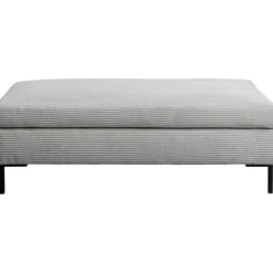 KARE Design Tabouret Gianni Cord gris> Meubles