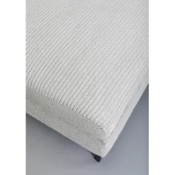 KARE Design Tabouret Gianni Cord gris><noscript><img width=