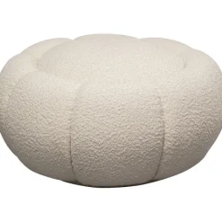 KARE Design Tabouret Peppo Bloom blanc Ø72cm> Meubles