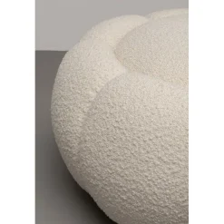 KARE Design Tabouret Peppo Bloom blanc Ø72cm><noscript><img width=