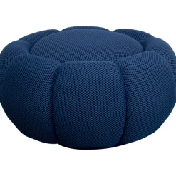 KARE Design Tabouret Peppo Bloom bleu Ø76cm> Meubles