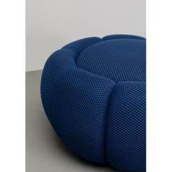 KARE Design Tabouret Peppo Bloom bleu Ø76cm><noscript><img width=