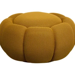 KARE Design Tabouret Peppo Bloom jaune Ø76cm> Meubles