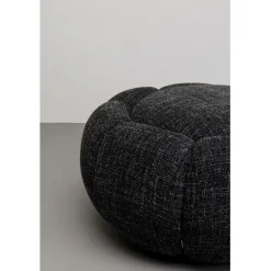 KARE Design Tabouret Peppo Bloom Melange noir Ø72cm><noscript><img width=