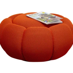 KARE Design Tabouret Peppo Bloom orange Ø72cm> Meubles