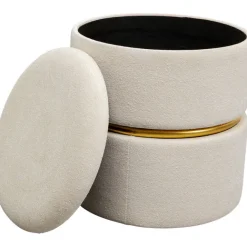 KARE Design Tabouret Rumba Storage Swivel Ø40cm> Meubles
