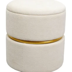 KARE Design Tabouret Rumba  Storage Swivel Ø40cm> Meubles