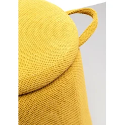 KARE Design Tabouret Thimble  jaune Ø51cm><noscript><img width=
