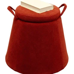 KARE Design Tabouret Thimble rouge Ø51cm> Meubles