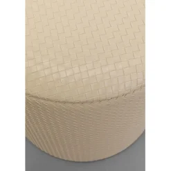 KARE Design Tabouret Venezia Storage crème Ø40cm><noscript><img width=