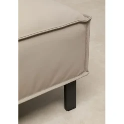 KARE Design Tabouret Victor cuir gris><noscript><img width=