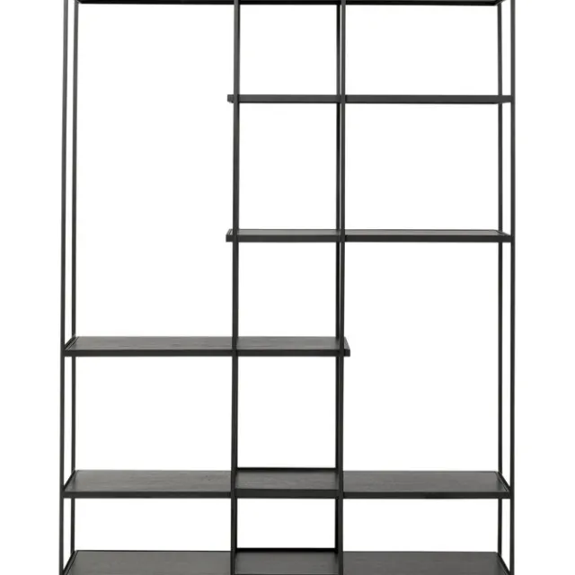 KARE Design Étagère Oslo noir 150x200cm> Meubles