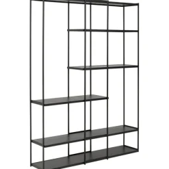 KARE Design Étagère Oslo noir 150x200cm> Meubles