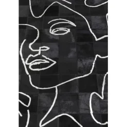 KARE Design Tapis Art Faces 170x240cm> Accessoires