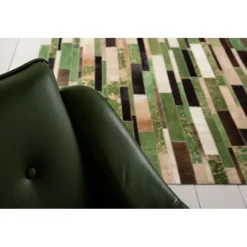 KARE Design Tapis Brick vert 170x240cm><noscript><img width=