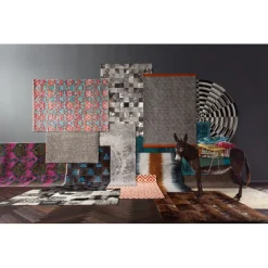 KARE Design Tapis Cosmo Fur Gris-Brun 200x300cm> Accessoires
