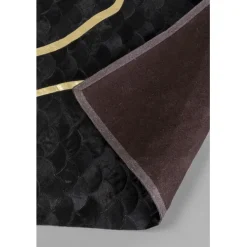 KARE Design Tapis Fulmine noir 170x240cm><noscript><img width=