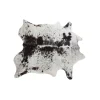 KARE Design Tapis Hide noir-blanc 219x242cm> Accessoires