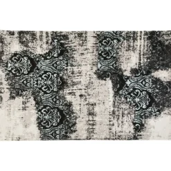 KARE Design Tapis Kelim Ornaments turquoise 170x240cm> Accessoires