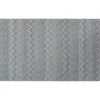 KARE Design Tapis Outdoor Zigzag bleu 230x330cm> Accessoires