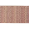 KARE Design Tapis Outdoor Zigzag rouge 230x330cm> Accessoires