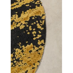 KARE Design Tapis Silja jaune Ø200cm> Accessoires