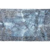 KARE Design Tapis Stamp bleu 170x240cm> Accessoires