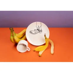 KARE Design Tasse à café Favola Banana (2/parts)> Accessoires