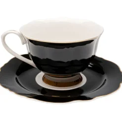 KARE Design Tasse à café Harlequin noir (2 pcs.)> Accessoires