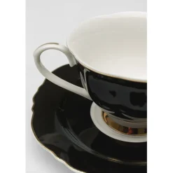 KARE Design Tasse à café Harlequin noir (2 pcs.)> Accessoires