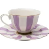 KARE Design Tasse à café Harlequin violet (2 pcs.)> Accessoires
