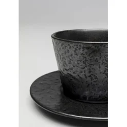 KARE Design Tasse à espresso Cosmos noir (2/parts)><noscript><img width=