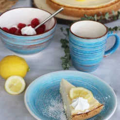 KARE Design Tasse Swirl bleu> Accessoires