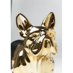 KARE Design Tirelire Bulldog doré-noir><noscript><img width=