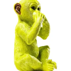 KARE Design Tirelire Monkey Iwazaru citron vert><noscript><img width=