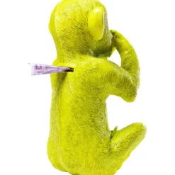 KARE Design Tirelire Monkey Iwazaru citron vert><noscript><img width=