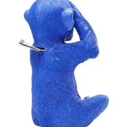 KARE Design Tirelire Monkey Mizaru bleu><noscript><img width=