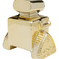 KARE Design Tirelire Robot doré 16cm><noscript><img width=