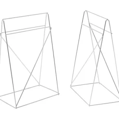 KARE Design Tréteaux - bureau Polar chromé (set de 2)> Meubles