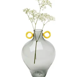 KARE Design Vase Amore Handle gris 23cm><noscript><img width=