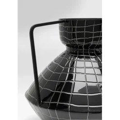 KARE Design Vase Black Mesh Handle 29cm><noscript><img width=