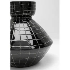 KARE Design Vase Black Mesh Handle 29cm><noscript><img width=