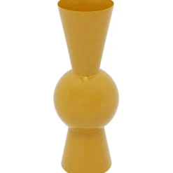 KARE Design Vase Blow jaune 55cm> Accessoires