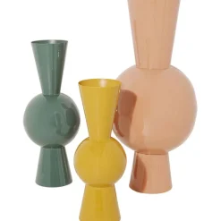 KARE Design Vase Blow jaune 55cm> Accessoires