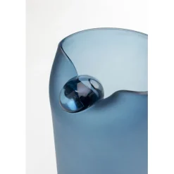 KARE Design Vase Buckle bleu 33cm><noscript><img width=