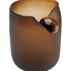 KARE Design Vase Buckle marron 21cm> Accessoires