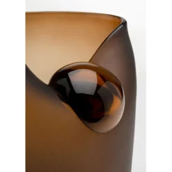 KARE Design Vase Buckle marron 21cm><noscript><img width=