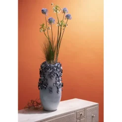 KARE Design Vase Butterflies bleu clair 50cm> Accessoires