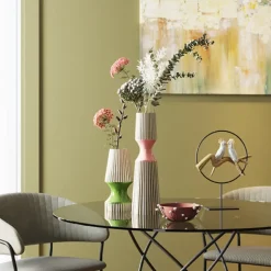 KARE Design Vase Calabria vert 26cm> Accessoires