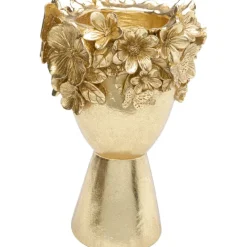 KARE Design Vase décoratif Flowercrown doré 20cm><noscript><img width=